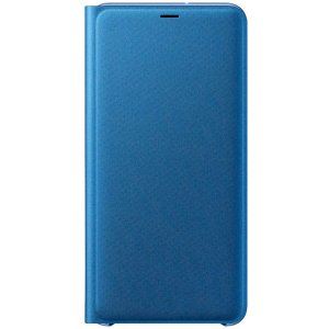 Samsung Galaxy A7 2018 Blue Wallet Cover - EF-WA750PLEGWW