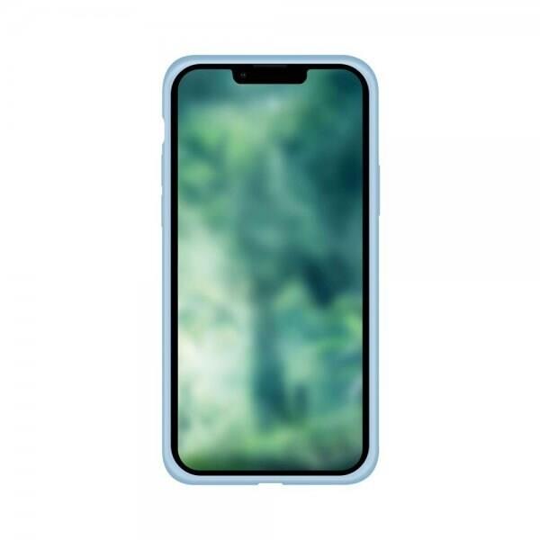 Xqisit Silicone Case for iphone 14 Plus 6.7" Blue Fog - 50549