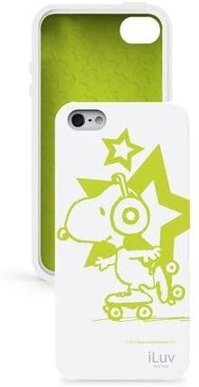 I LUV LTD iLuv Snoopy Glow the Dark TPU Cover Case for Apple iPhone 5/5S - White