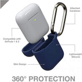 Gear4 Apollo Airpod case 1/2 Midnight Blue - B07WT3Q9R5