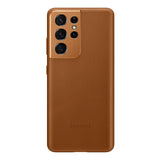 Samsung Galaxy S21 Ultra Leather Cover Brown - EF-VG998LAEGWW