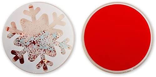 Muvit Life Snowflake Sticker Red - MLSTK0018