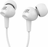JBL Harman C100SI White In Ear Headphones Headset with Microphone