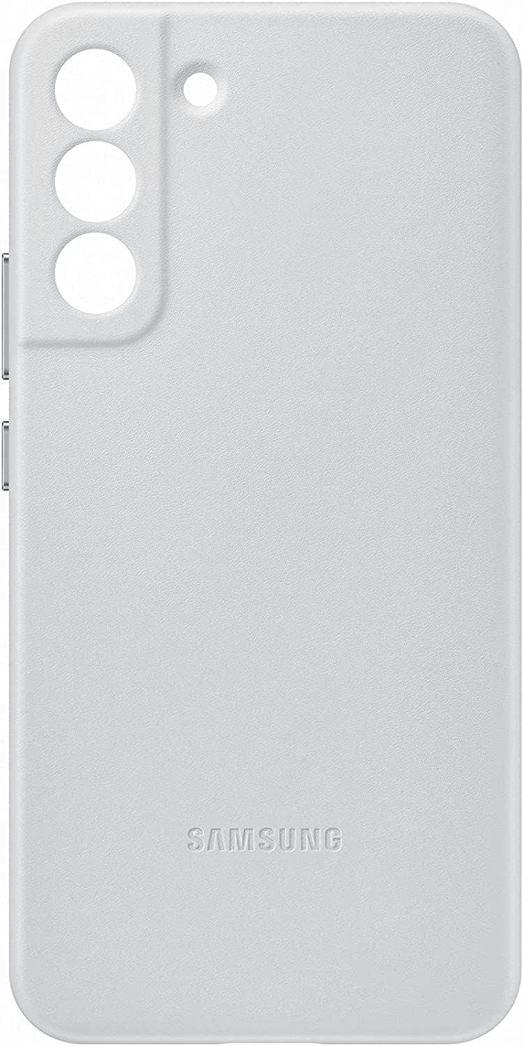 Samsung Galaxy S22 Plus Leather Cover Grey - EF-VS906LJEGWW
