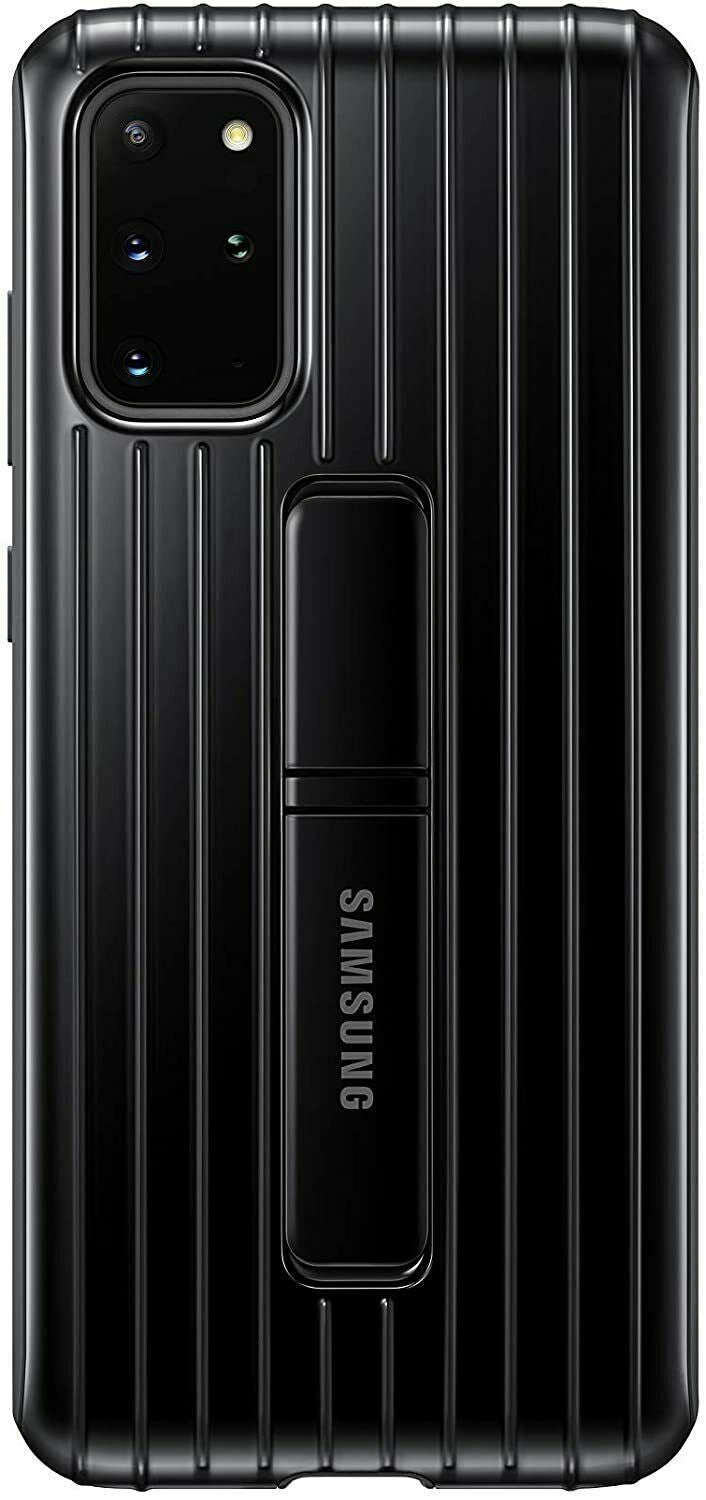 Samsung Galaxy S20 Plus Protective Black Standing Cover Case EF-RG985CBEG