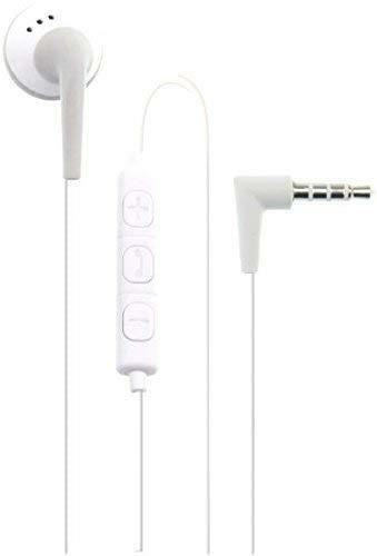 U Unique London Mono Wired White Headset with Volume Control iphone samsung