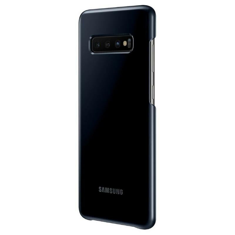 Genuine Samsung Galaxy S10 Plus LED Black Cover Back Case EF-KG975CBEG