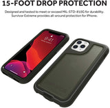 Griffin Survivor Extreme for iphone 11 Pro Black - GIP-029-BKG