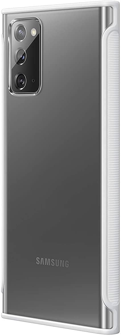 Samsung Galaxy Note 20 Clear Protective Cover White - EF-GN980CWEGEU
