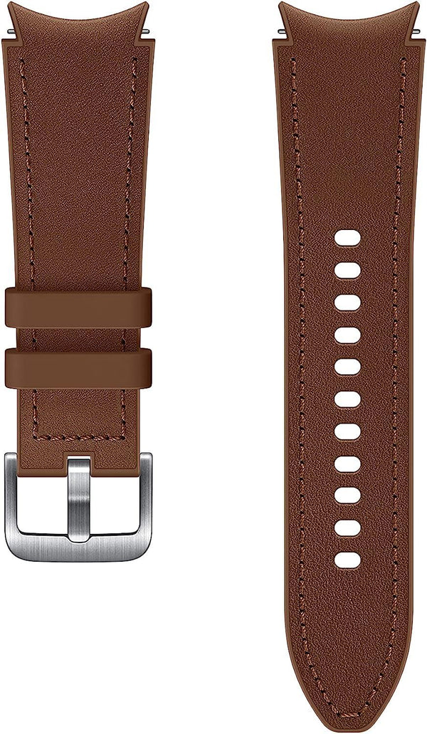 Samsung Galaxy Watch 4/5 Hybrid Leather Band 20mm S/M Camel - ET-SHR88SAEGEU