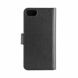Xqisit iPhone 7 8 SE 2020 Black Slim Wallet Case Pouch Stand 26475