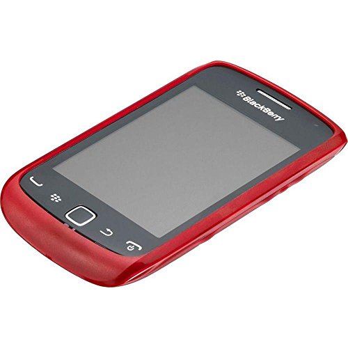 BlackBerry Soft Shell Cover Case for Curve 9380 - Red