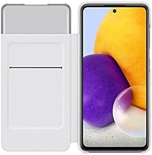 Samsung Galaxy A72 S View Wallet Cover White - EF-EA725PWEGEE