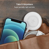 Belkin Boost Charge Magsafe Magnetic Portable Wireless Charging Pad White