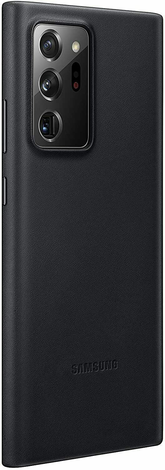Samsung Galaxy Note 20 Black Leather Cover Case EF-VN980LBEG