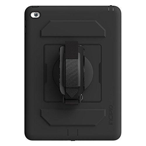 Incipio Capture Black Rugged Case Cover Hand Strap for iPad Air 2 IPD-261-BLK
