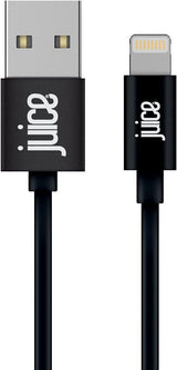 Juice 3M Black USB A to Lightning Cable - JUICEXXLCABLE-BLACK