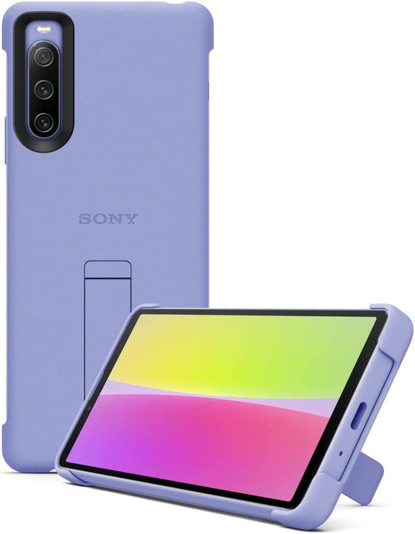 Sony Xperia 10 IV Style Back Cover Lavender - XQZ-CBBC/VGENG