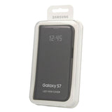 Samsung Galaxy S7 LED View Cover Black - EF-NG930PBEGWW