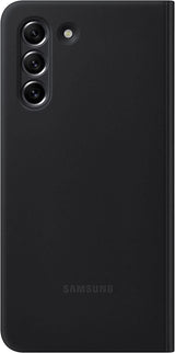 Samsung Galaxy S21 FE Smart Clear View Cover Black - EF-ZG990CBEGEW