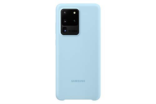 Samsung Galaxy S20 Ultra 5G Silicone Cover Sky Blue Case EF-PG988TLEG