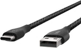 Belkin Duratek Plus 1.2M USB A to USB C Cable Black - F2CU069bt04-BLK
