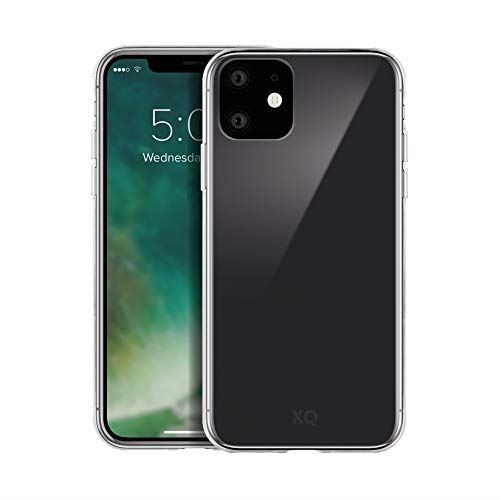 XQISIT Phantom Glass Case for iPhone 12 Mini 5.4" Clear Cover