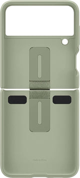 Samsung Galaxy Z Flip 3 Silicone Cover with Ring Green - EF-PF711TMEGWW