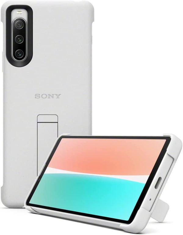Sony Xperia 10 IV Style Back Cover Grey - XQZ-CBBC/HGENG
