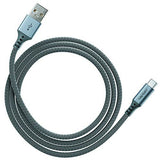 Ventev 3 Amp 1.2M USB A to Type C Charging Cable Grey 506454
