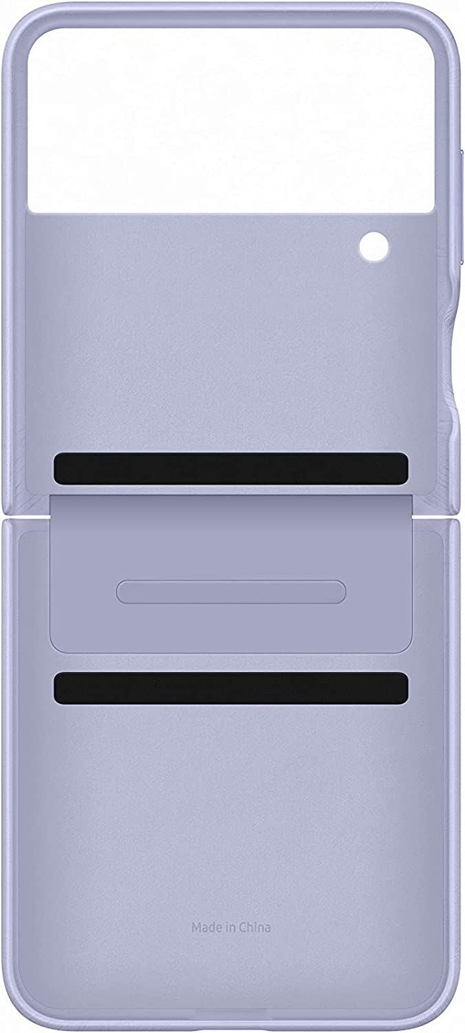 Samsung Galaxy Z Flip 4 Flap Leather Cover Serene Purple - EF-VF721LLEGWW
