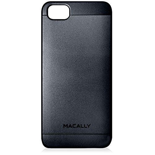 Macally Snap On Case Back Cover for iPhone SE 5 5S Black SNAPPSE-B