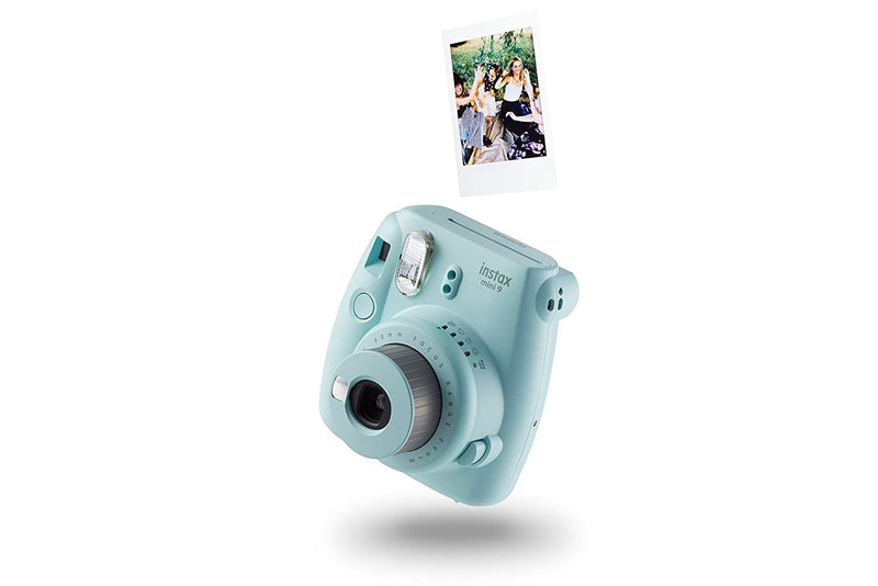 Instax Mini 9 Instant Camera with 10 Shots Ice Blue - 70100135871