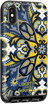 Tech21�Evo Luxe Case Marham Blue Yellow for iphone X XS 5.8" T21-6192