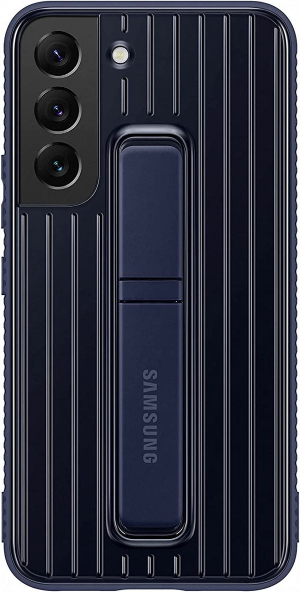 Samsung Galaxy S22 Protective Standing Cover Navy/Gray - EF-RS901CNEGEW