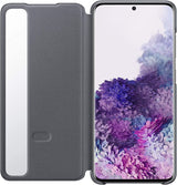 Samsung Galaxy S20 Clear View Cover Grey - EF-ZG980CJEGEU