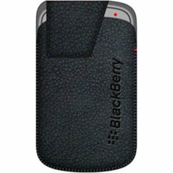 BlackBerry Leather Swivel Holster for Bold 9900 9930 Black ACC-38855-201