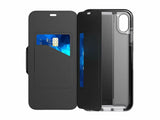 Tech21 Evo Wallet Case Cover for iPhone X XS Max 6.5" Black T21-6142