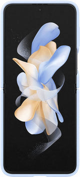 Samsung Galaxy Z Flip 4 Silicone Cover with Ring Arctic Blue - EF-PF721TLEGWW