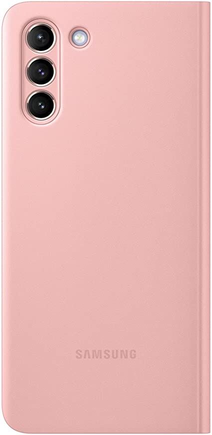Samsung Galaxy S21 Plus Clear View Cover Pink - EF-ZG996CPEGEW