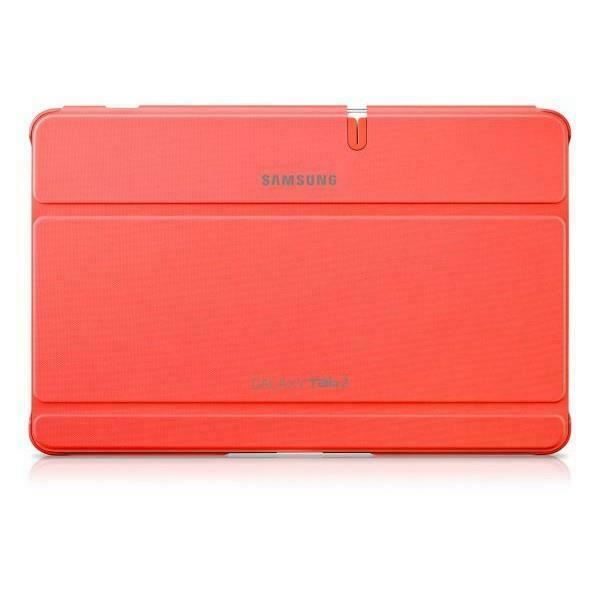 Genuine Samsung Book Cover Case Galaxy Tab 2 10.1 Orange EFC-1H8SOEC