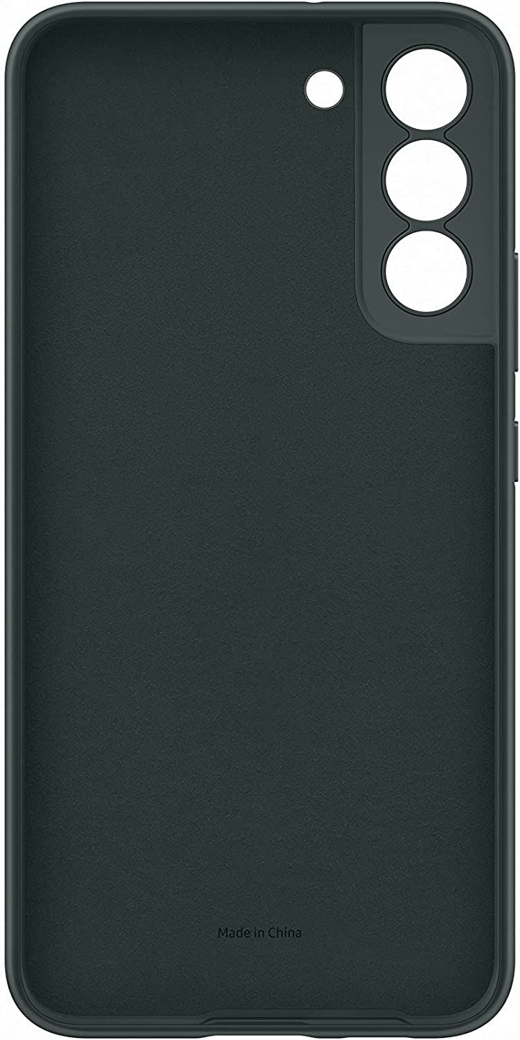 Samsung Galaxy S22 Plus Silicone Cover Dark Green - EF-PS906TGEGWW