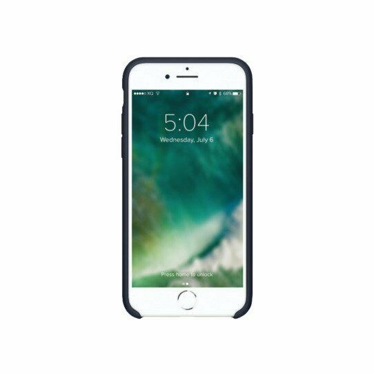 XQ Xqisit Silicone Case for iPhone 6/7/8/SE 2020 4.7" Blue Soft Touch 39047