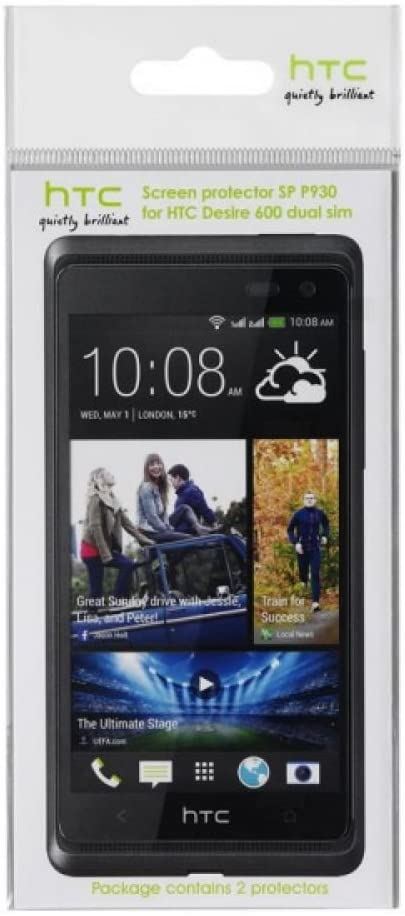 HTC Screen Protector for Desire 600 Dual Sim (Pack of 2)