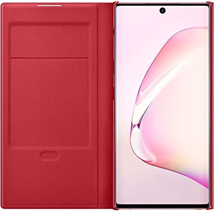 Samsung Galaxy Note 10 LED View Cover Red - EF-NN970PREGWW