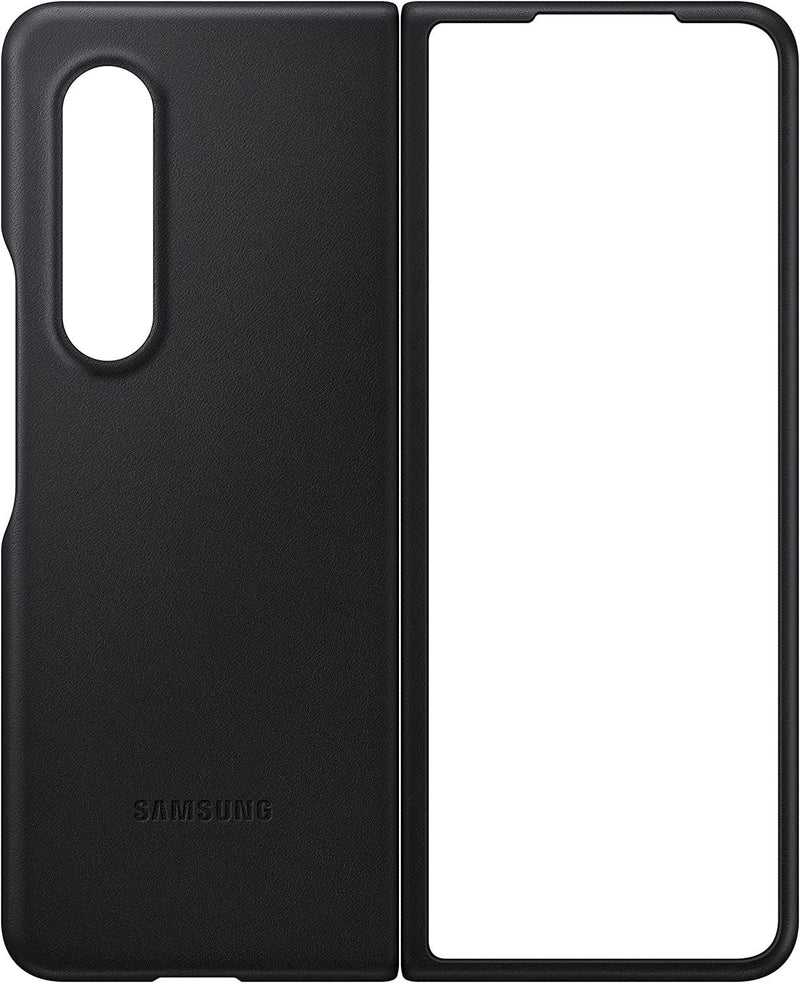 Samsung Galaxy Z Fold 3 Leather Cover Black - EF-VF926LBEGWW