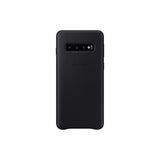 Samsung Galaxy S10 Leather Cover Black - EF-VG973LBEGWW