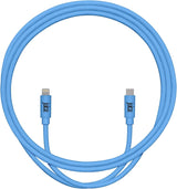 Juice 1M Blue USB C to Lightning Cable - JUSCABLE-LIGHT-TYPEC-1M-RND-XRBLU