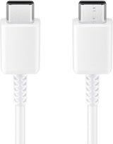 Samsung 1M 25W USB C to C Charging Cable White - EP-DA705BWEGWW