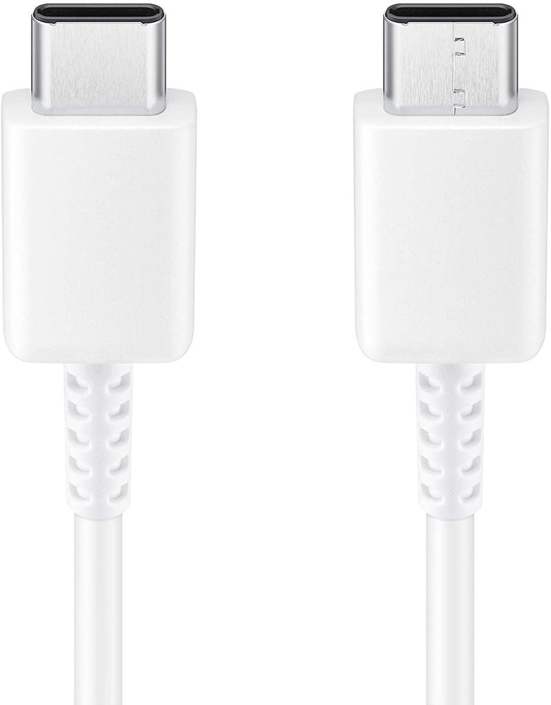 Samsung 1M 25W USB C to C Charging Cable White - EP-DA705BWEGWW